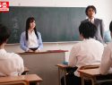 |SSNI-559| The New Female Teacher Gets Violated - Her Students Have Their Way With Her Right In Front Of Her Boyfriend -  Miru Sakamichi gang bang emale teacher reluctant featured actress-10