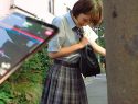 |SIM-098| I Came Too Much While Walking The Streets... This J* Had A Remote-Controlled Vibrator Installed In Her Pussy While She Took A Walk! shame  school uniform panty shot-15